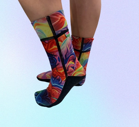 Neon Navigator 3mm Wetsuit Socks/Booties